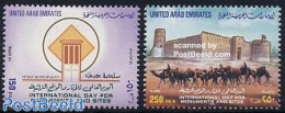 United Arab Emirates 1999 Memorial Day 2v, Mint NH, Nature - Camels - Sonstige & Ohne Zuordnung