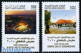 United Arab Emirates 2010 Expo Shanghai 2v, Mint NH, Various - World Expositions - Sonstige & Ohne Zuordnung