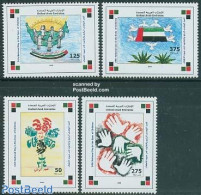 United Arab Emirates 2005 National Day, Children Drawings 4v, Mint NH, Art - Children Drawings - Other & Unclassified
