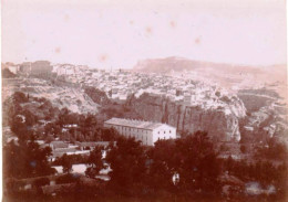 Photo Originale -1889 - Algerie - CONSTANTINE - Vue De La Ville - Lugares