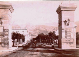 Photo Originale -1889 - Algerie - BLIDA - La Porte Bab El Sebt - Lugares