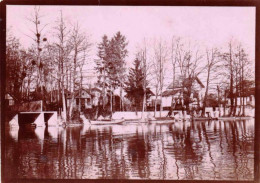 Photo Originale - 1899 -  ORLEANS - Bords De Loire - Lugares