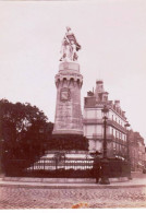 Photo Originale - 1889 -  TROYES - Monument Des Enfants De L'Aube - Lugares