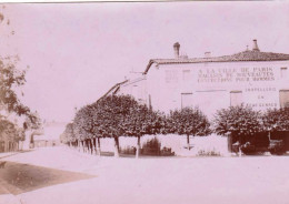 Photo Originale 1889 - WASSY (haute Marne  )  Rue Notre DAME - Magasin De Confection - Orte