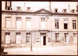 Photo Originale 1889 - WASSY (haute Marne  )  La Mairie - Luoghi