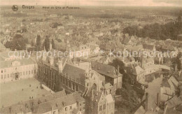 73816926 Bruges Brugge Flandre Hotel De Ville Et Panorama  - Sonstige & Ohne Zuordnung