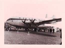 Photo Originale - Le Bourget 1957 -  Aviation - Avion Breguet Deux-Ponts - Aviation