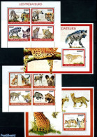 Togo 2010 Preditors 10v (4 S/s), Mint NH, Nature - Animals (others & Mixed) - Cat Family - Togo (1960-...)