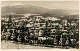 73816903 Schreiberhau Szklarska Poreba Riesengebirge PL Panorama Mit Reiftraeger - Pologne