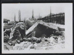 AK Esslingen, Neckar-Eisgang Im März 1929, Unwetter  - Floods