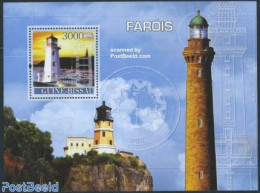 Guinea Bissau 2008 Lighthouses S/s, Mint NH, Various - Lighthouses & Safety At Sea - Faros