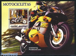 Guinea Bissau 2005 Motor Cycle S/s, Mint NH, Transport - Motorcycles - Motorfietsen