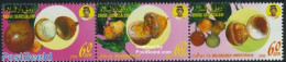 Brunei 1990 Fruits 3v [::], Mint NH, Nature - Fruit - Fruits