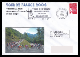 1 27	041	-	Tour De France 2004	-	18ème Etape	Lons Le Saunier 23/07/2004 - Wielrennen