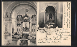 AK Disentis, Marienkirche Mit Rosenkranzstiege  - Other & Unclassified