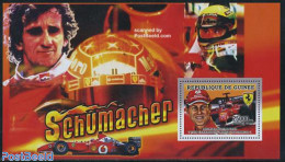 Guinea, Republic 2006 Michael Schumacher S/s, Mint NH, Sport - Transport - Autosports - Automobiles - Auto's