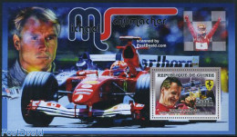 Guinea, Republic 2006 Michael Schumacher S/s, Mint NH, Sport - Transport - Autosports - Automobiles - Coches