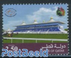 Qatar 2007 Pan Arab Horse Games 1v, Mint NH, Nature - Sport - Horses - Sport (other And Mixed) - Qatar