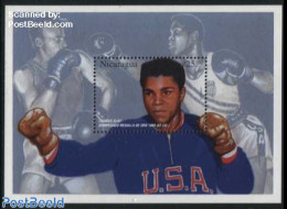 Nicaragua 1996 Cassius Clay S/s, Mint NH, Sport - Boxing - Olympic Games - Boksen