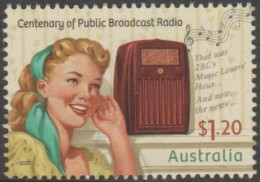 AUSTRALIA - USED 2023 $1.20 Centenary Of Public Broadcast Radio - Gebruikt