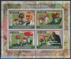 Sao Tome/Principe 2007 Mushrooms/Fleming 4v [+], Mint NH, Nature - Mushrooms - Mushrooms