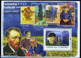 Comoros 2008 Vincent Van Gogh S/s, Mint NH, Art - Modern Art (1850-present) - Paintings - Vincent Van Gogh - Comoros