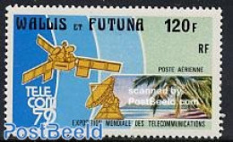 Wallis & Futuna 1979 Telecom 79 1v, Mint NH, Science - Transport - Telecommunication - Space Exploration - Télécom