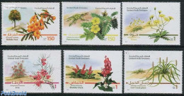 United Arab Emirates 2011 Winter Plants 6v, Mint NH, Nature - Flowers & Plants - Other & Unclassified