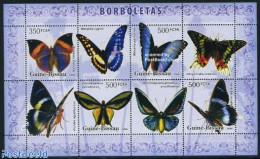Guinea Bissau 2006 Butterflies 4v M/s, Mint NH, Nature - Butterflies - Guinée-Bissau