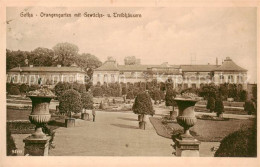 73816769 Gotha  Thueringen Orangengarten Mit Gewaechsund Treibhaeusern  - Gotha