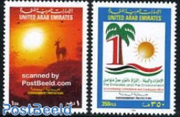 United Arab Emirates 1998 Environment Protection 2v, Mint NH, Nature - Animals (others & Mixed) - Environment - Environment & Climate Protection