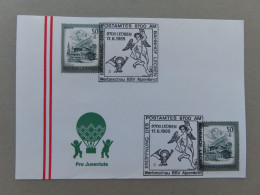 Österreich Pro Juventute - Mit Sonderstempel 17. 6. 1985 Leoben, Eröffnung Des Postamtes Am Bahnhof (Nr.1072) - Other & Unclassified