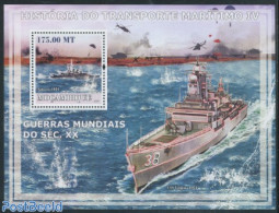 Mozambique 2009 Maritime History S/s, Mint NH, Transport - Ships And Boats - Bateaux