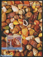 Guinea Bissau 2004 Shells & Lighthouses S/s, Mint NH, Nature - Various - Shells & Crustaceans - Lighthouses & Safety A.. - Marine Life