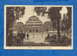 CPA - 03 - Vichy - Le Casino Vu Des Jardins - Animée - Circulée En 1938 - Vichy