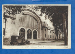 CPA - 03 - Vichy - Etablissement Thermal - Entrée Principale - Circulée En 1931 - Vichy