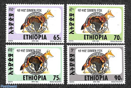 Ethiopia 1994 African Development Bank Overprints 4v, Mint NH - Äthiopien