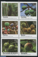 Brazil 2016 Fruits Of Cerrado 6v [++], Mint NH, Nature - Fruit - Nuevos