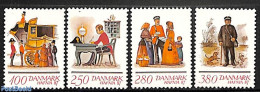 Denmark 1986 HAFNIA 87 4v (from S/s), Mint NH, Post - Nuevos