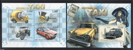 Burundi 2012 Taxi History 2 S/s, Mint NH, Transport - Automobiles - Autos