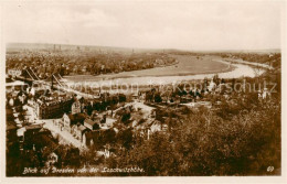 73816635 Dresden Elbe Blick Von Der Loschwitzhoehe  - Dresden