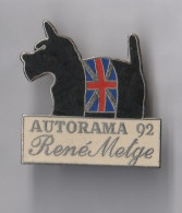 PIN'S THEME AUTO  RALLYE  PILOTE RENE METGE  AUTORAMA 92 - Rally