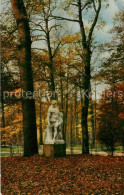 73816628 Dresden Elbe Grosser Garten Im Herbst Mit Skulptur  - Dresden