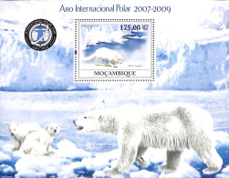 Mozambique 2009 Int. Polar Year S/s, Mint NH, Nature - Science - Animals (others & Mixed) - Bears - The Arctic & Antar.. - Mosambik