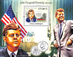 Mozambique 2009 J.F. Kennedy S/s, Mint NH, History - American Presidents - Mozambique