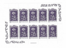 Vaticano 1997 Minifoglio S.Adalberto **MNH - Blocks & Sheetlets & Panes