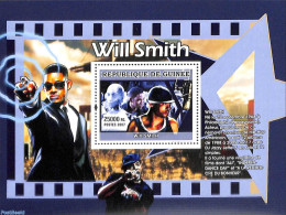 Guinea, Republic 2007 Will Smith S/s, Mint NH, Performance Art - Movie Stars - Actores