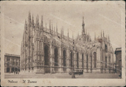 G778 Cartolina Milano Citta' Il Duomo Lombardia - Milano (Mailand)