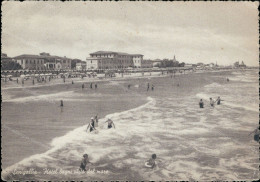 G758 Cartolina Senigallia Hotel Bagni Visto Dal Mare Provincia Di Ancona Marche - Ancona