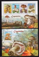 Guinea Bissau 2014 Mushrooms 2 S/s, Mint NH, Nature - Mushrooms - Champignons